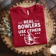 thumbnail image 4 of Real Bowlers Use Their Thumbs Heavy Cotton T-Shirt, 4 of 5