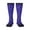 2 Black-1, variant on Beautiful Purple Snowflakes Knee Socks, High Socks Long Stretchy Sock Women Knee High Stocking, Long Socks for Women