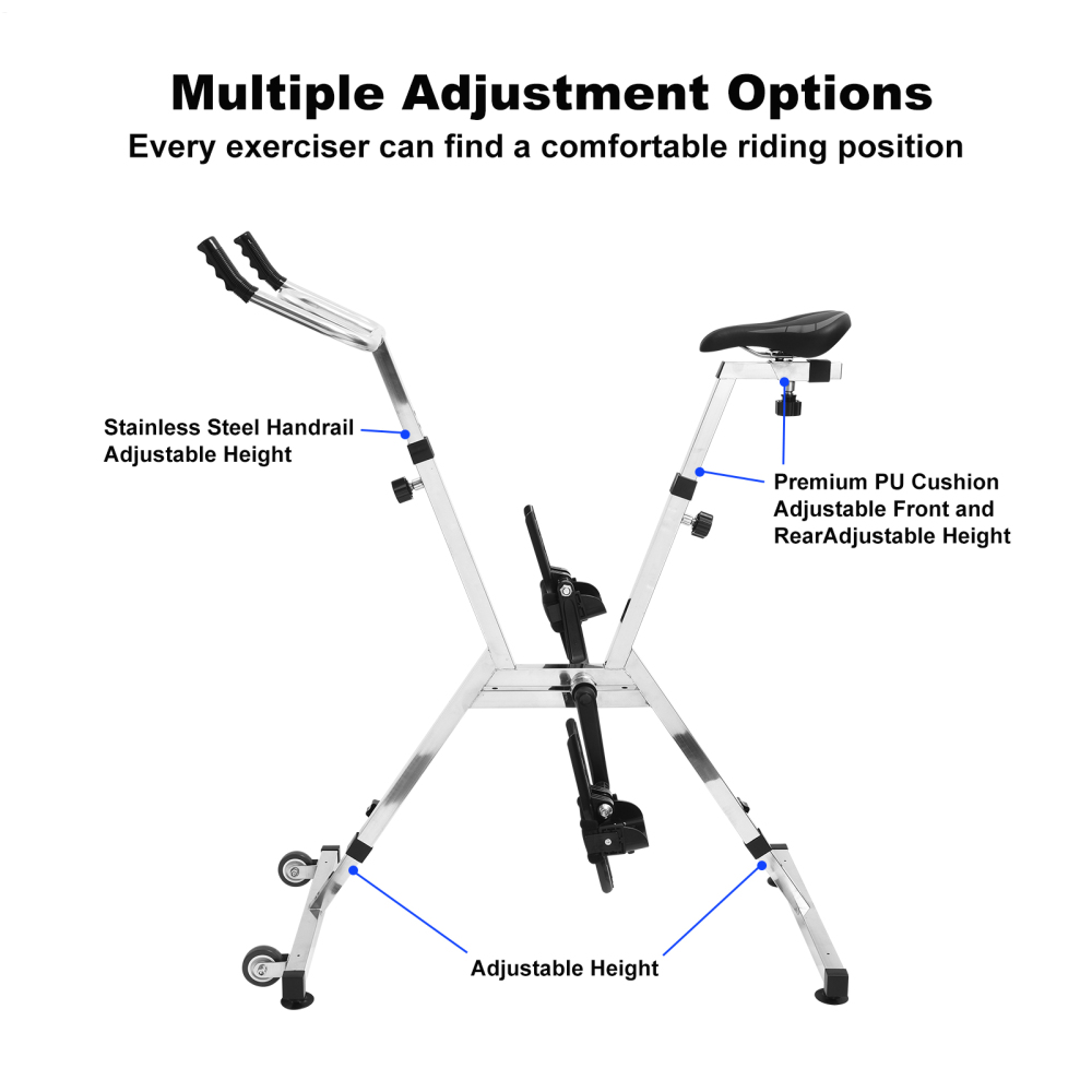 Underwater Exercise Bike Commercial-Grade - Stainless Steel Aquatic Cycle for Fitness Centers and Luxury Resorts