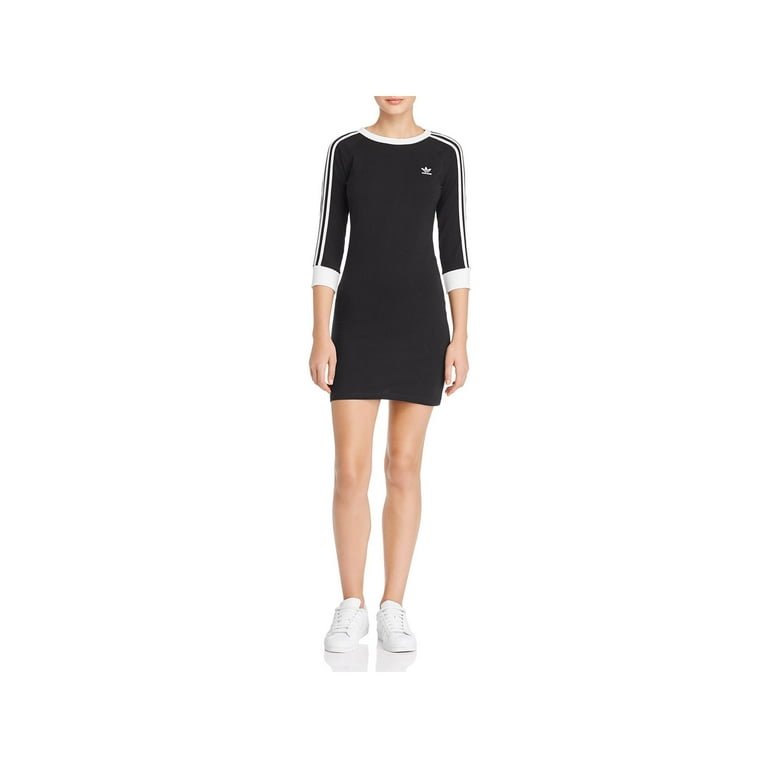 Adidas striped deals dress