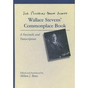 Sur Plusieurs Beaux Sujects : Wallace Stevens Commonplace Book (Hardcover)