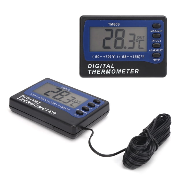 Herramienta de prueba de temperatura, termómetro TM803, termómetro digital para refrigerador, termómetro, características líderes en su clase