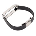thumbnail image 1 of Correa De Reloj Inteligente, Correa De Repuesto Deportiva, Cómoda, Ajuste Perfecto, Hebilla Doble A Presión, Duradera Para Mi Band 6 Smartwatch Cergrey Concha plateada con banda negra, 1 of 8