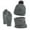 Grey 2, variant on Warm Set for Women Knitted Hat Scarf Glove Set for Women Warm Gloves Winter Scarf Winter Set for Cold Weather Gift Winter Fashion Must Have