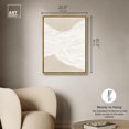 thumbnail image 5 of Alila Canvas Boho Minimalist Abstract Wall Art by Art Remedy, Gold Frame, 24" x 30", 5 of 7