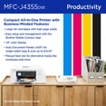 thumbnail image 6 of Brother INKvestment 4355 MFC-J4355DW Wireless Color Inkjet All-in-One Printer with 1.8” Color Display and Manual Feed Slot, 6 of 10