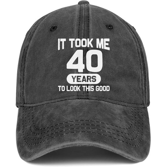 40th Birthday Gifts Men Women 40 Year Old Gifts 1985 Birthday Vintage Hat 100% Cotton Baseball Cap