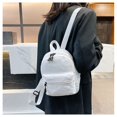 thumbnail image 2 of Mini Mochila pequeña de nailon para mujer, bolso escolar pequeño, Mochila blanca para niñas adolescentes, Mochila informal para estudiantes Fivean unisex, 2 of 2