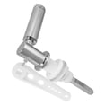 thumbnail image 3 of Universal Toilet Tank Replacement Kit Toilet Handle Plastic Modern Design Toilet Tank Repair 5.9×4.7×1.4in 1Set, 3 of 5