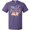 Purple, variant on Blessed to Be an Aunt with Flowers T-Shirt