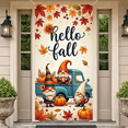 thumbnail image 4 of Decorative Design Fall Banner Polyester Material Autumn Gnome Decorative Fall Decoration Hello Fall for Seasonal Party Indoor Decoration Home Decor, 4 of 9