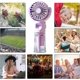 thumbnail image 5 of Mini Humidifier Spray Handheld Fan, Rechargeable USB Fan, 4 Adjustable Wind Speeds, Portable Handheld Fan (Purple), 5 of 5