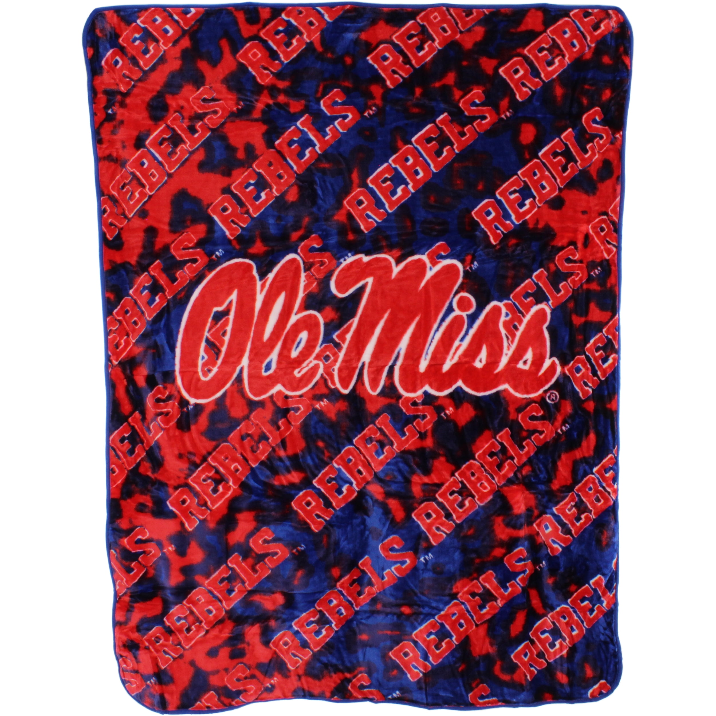 NCAA Collegiate Section Super Soft Plush Throw Blanket