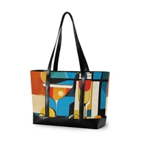 FORMRS Laptop Tote Bag for Women with 15.6" Computer Compartments Handbag, Modern Cocktails