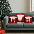 thumbnail image 1 of Cojín Decorativo Navideño para Sofá o Silla, Diseño de Muñeca Roja con Escena Navideña | 45 X 45 Cm, Material de Poliéster | Decoración Festiva para El Hogar, 1 of 7
