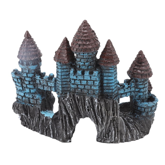 Adorno De Casa De Pecera, Base Estable De Simulación, Paisaje Natural, Decoración De Castillo De Acuario Para Agua Salada