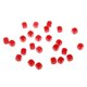 thumbnail image 5 of 50 Uds. Dados De Seis Caras En Blanco Opaco D6 D & D RPG Dados De Juego De Fiesta Rojo, 5 of 7