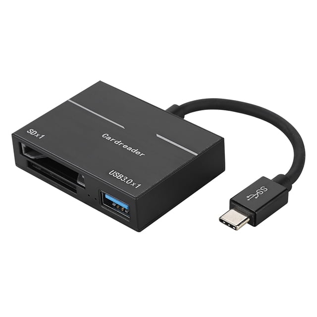 Lector de tarjetas de memoria XQD tipo C de alta velocidad Adaptador convertidor tipo C a USB 3.0