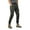 Green, variant on Men's Solid Color Outdoor Overalls, Casual Fashion Tactical Cuff Trousers with Multiple Pockets for Hiking and Work, Functional,Black L