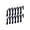 A003- C, variant on Outdoor String Light Hanger, Metal Over Door Hook, Drill Free Hook, Rental Friendly Hook, 6X4.5 Inch Black Over Door Light Clip, No-Drilling Install Over Door Hanger, Fits