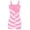 Pink, variant on AnuirheiH Sexy Women Lingerie Fishnet Seamless Mesh Netting Chemise Hollow Out Perspective Babydoll Dress Sleepwear Nightwear Nightdress