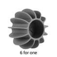 thumbnail image 5 of Bola mágica de silicona ecológica para lavadora, 6 uds. (gris) Ehuebsd Libre de BPA, 5 of 5