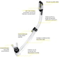 thumbnail image 2 of Cressi Supernova Dry, clear/black, 2 of 6