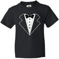 thumbnail image 3 of Inktastic Tuxedo with Bow Tie Youth T-Shirt, 3 of 5