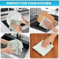 thumbnail image 4 of 12 Pack Cleaning Cloth,Ultra Soft Absorbent Quick Drying Microfiber Cleaning rags,No scratches,Reusable,Washable,Lint Free Cleaning Towels for Kitchen,Window,Glass,car,11.8"×11.8",(Multicolor), 4 of 12