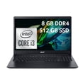 thumbnail image 1 of Laptop Acer Aspire 3 Intel Core i3 Gen 10a 8GB RAM 512GB SSD Negro, 1 of 4