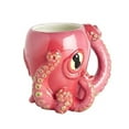 thumbnail image 3 of Dos tazas de pareja de broma de pulpo rosa, 19,6 onzas, novedosas tazas de café, aptas for microondas y lavavajillas, adultos, uso doméstico reutilizable, 3 of 10