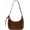 【brown】, variant on Soft Faux Suede Crossbody Bag for Women, Small Hobo Purse with Adjustable Strap, Vintage Slouchy Leather Shoulder Bag