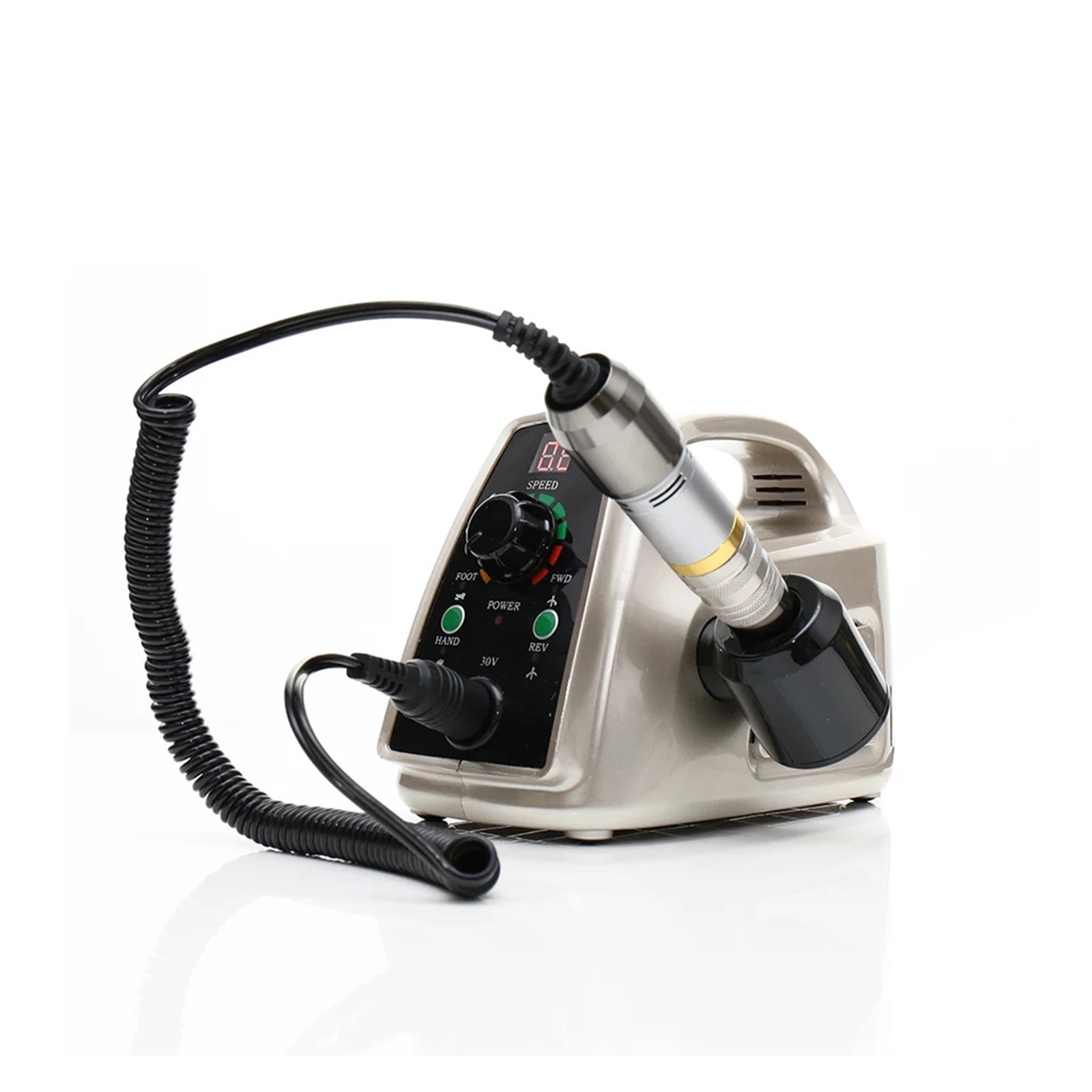 Electric Nail Drill Machine, 35000RPM Nail Grinder Manicure Tools, Pedicure Drill, Professional Nail Milling Machine ,Low Noise