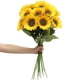 thumbnail image 5 of Rama de girasoles artificiales Cateissary 6 piezas decoración hogar jardín, 5 of 6