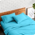 thumbnail image 3 of Bare Home  Double Brushed Pillowcase Set (Set of 2) Aqua Standard, 3 of 5