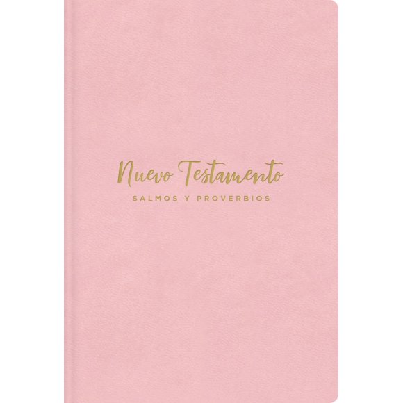 NVI, Nuevo Testamento de bolsillo, con Salmos y Proverbios, Leathersoft, Rosado, Niñas (Spanish Edition)