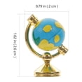 thumbnail image 2 of UPGRATOR Desktop Globe Decor Round Resin Multi 1Set For Hobbyists, 2 of 6
