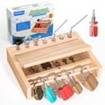 thumbnail image 1 of Juego de destornilladores Montessori, candado y llave de juguete | INIFEIDALA, 1 of 7