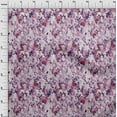 thumbnail image 4 of oneOone Cotton Poplin Dark Magenta Fabric Floral Texture Dress Material Fabric Print Fabric By The Yard 42 Inch Wide, 4 of 4