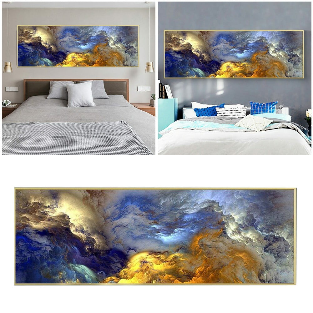 BAMILL Abstract Cloud Canvas Painting Canvas Wall Art Home Decor Wall Picture Unframed