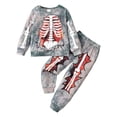 thumbnail image 6 of Futezty Toddler Boys Girls Clothes Fall Winter Outfit Sets, Baby Boy Girl Outfits 1T 2T 3T 4T 5T 6T 2Pcs Set, 6 of 7