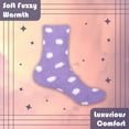 thumbnail image 7 of Women's Super Soft Warm Comfy Fuzzy Fluffy Plush Cozy Cute Polka Dots Socks - Assortment P - 4 Pairs, 7 of 7