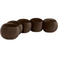 thumbnail image 3 of Meridian Furniture Apollo Brown Velvet Bench, 3 of 11