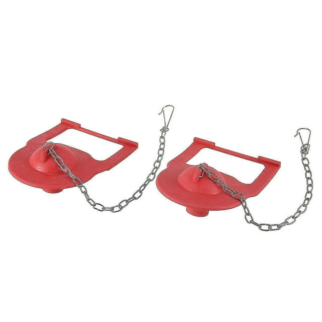 2 Pcs 2 Inch Toilet Flapper For -fin Flapper Replacement Kit, Replace For Toilet