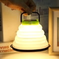 thumbnail image 1 of Lampe de Camping Extérieure, Conception Rétractable Lampe à Énergie Solaire Fiable et Sécuritaire, 3 Niveaux de Gradation pour Voyages Intérieurs et Extérieurs Camping Randonnée, 1 of 8
