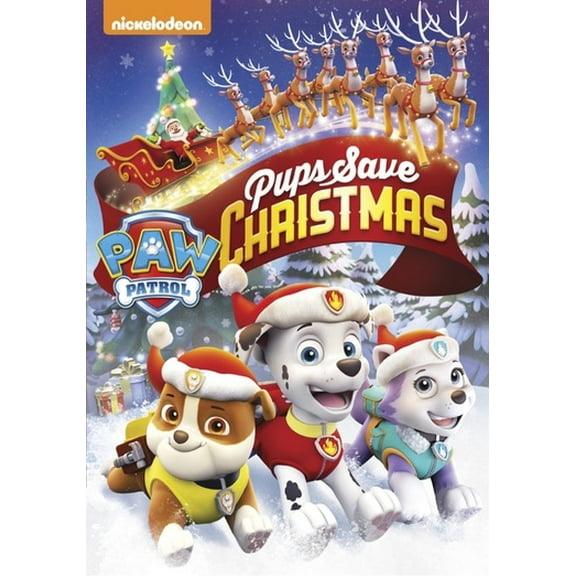 Pre-Owned PAW Patrol: Pups Save Christmas (DVD 0032429250759)