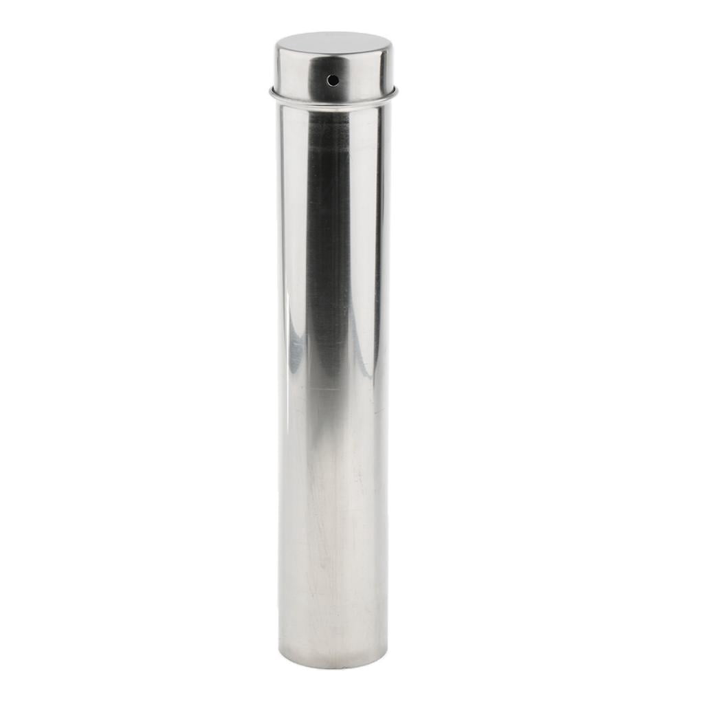Zxpjkyu Stainless Steel Sterilizing Boxes Pipette Tube 35cm 14'', to storage and protect