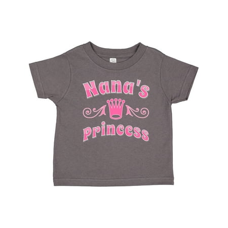 

Inktastic Nanas Princess Granddaughter Gift Toddler Toddler Girl T-Shirt