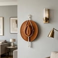 thumbnail image 5 of EGNMCR Home Decor, Room Decor, Wall Decor Boho Macrame Hat Hanger Wall Hat Rack With Tassel Hand Woven Cottons Hat Organizer For Cowboy Hats Fedoras Cotton thread hat stand, 5 of 5