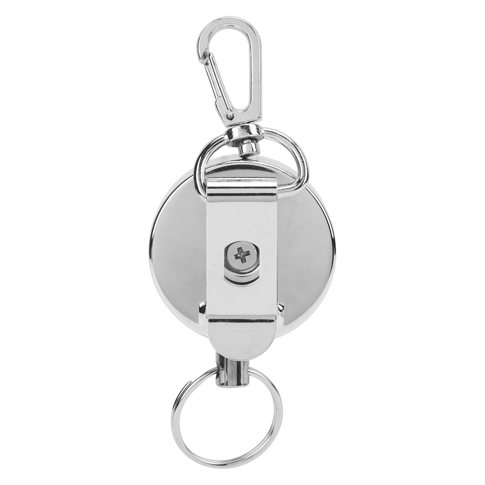 Retractable Keychain With Anti-Theft Metal Buckle – 80cm Badge Holder & Key Ring - View #8
